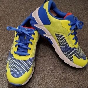 Skechers Elite Sport Tread Boys Yellow Blue Sz 4 NWOB 403961L